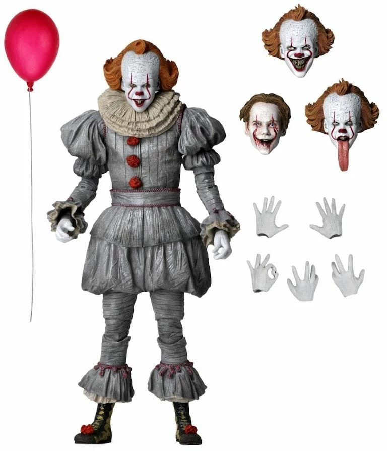 Wholesale ✨ Horror IT 2019 Chapter 2 Ultimate Pennywise Movie 7 Inch Scale Action Figure ❤️ 5 Horror IT 2019 Chapter 2 Ultimate Pennywise Movie 7 Inch Scale Action Figure