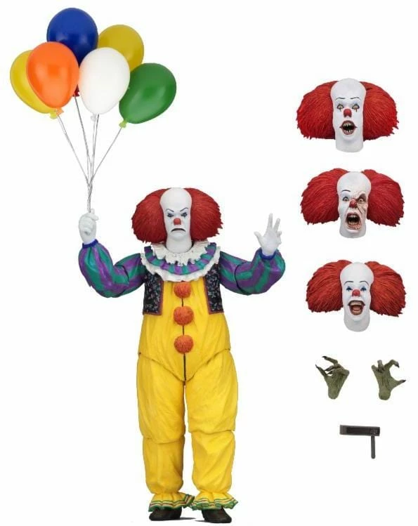 Cheap π IT 1990 Version 1 Ultimate Pennywise 7 Inch Scale Action Figure βοΈ 3 IT 1990 Version 1 Ultimate Pennywise 7 Inch Scale Action Figure