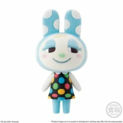 Official Nintendo Animal Crossing New Horizons 8 Piece Flocked Dolls Mini Figure Collection Wave 2