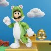Official Nintendo Super Mario Cat Luigi With Super Bell 10cm / 4" Figure