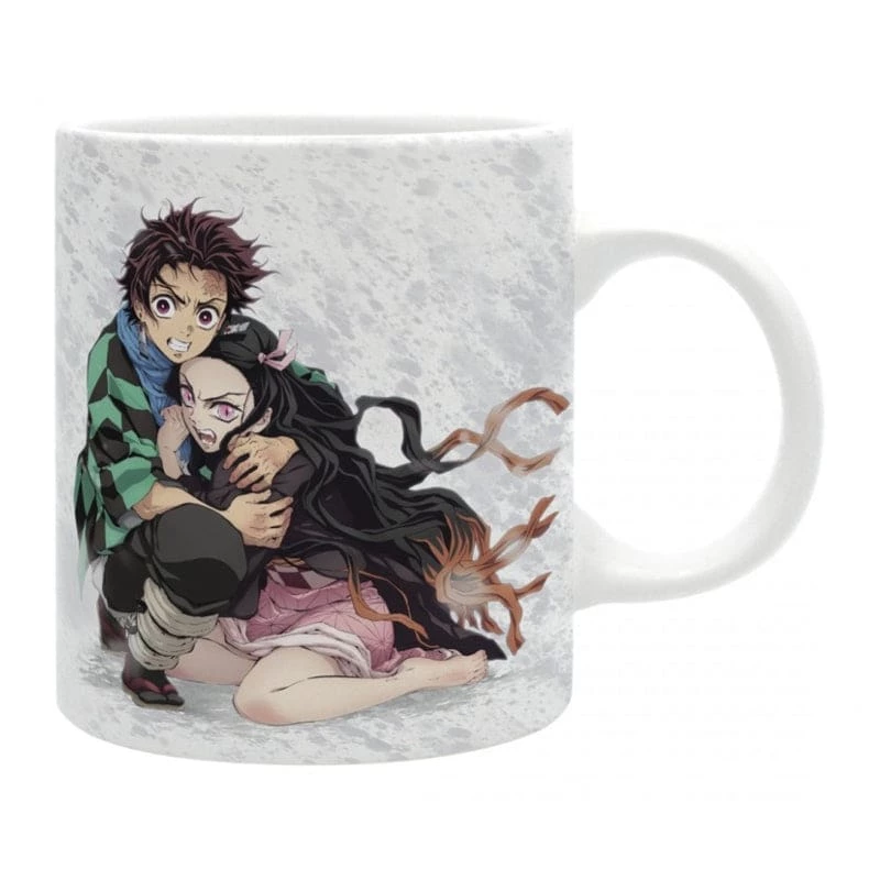 Budget ⭐ Official Demon Slayer: Kimetsu No Yaiba Tanjiro & Nezuko Mug Anime ❤️ 1 Official Demon Slayer: Kimetsu No Yaiba Tanjiro & Nezuko Mug Anime
