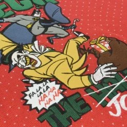 Brand new ✔️ DC Christmas Jumper Official Batman Deck The Halls Christmas Jumper / Ugly Sweater 🤩 12 DC Christmas Jumper Official Batman Deck The Halls Christmas Jumper / Ugly Sweater
