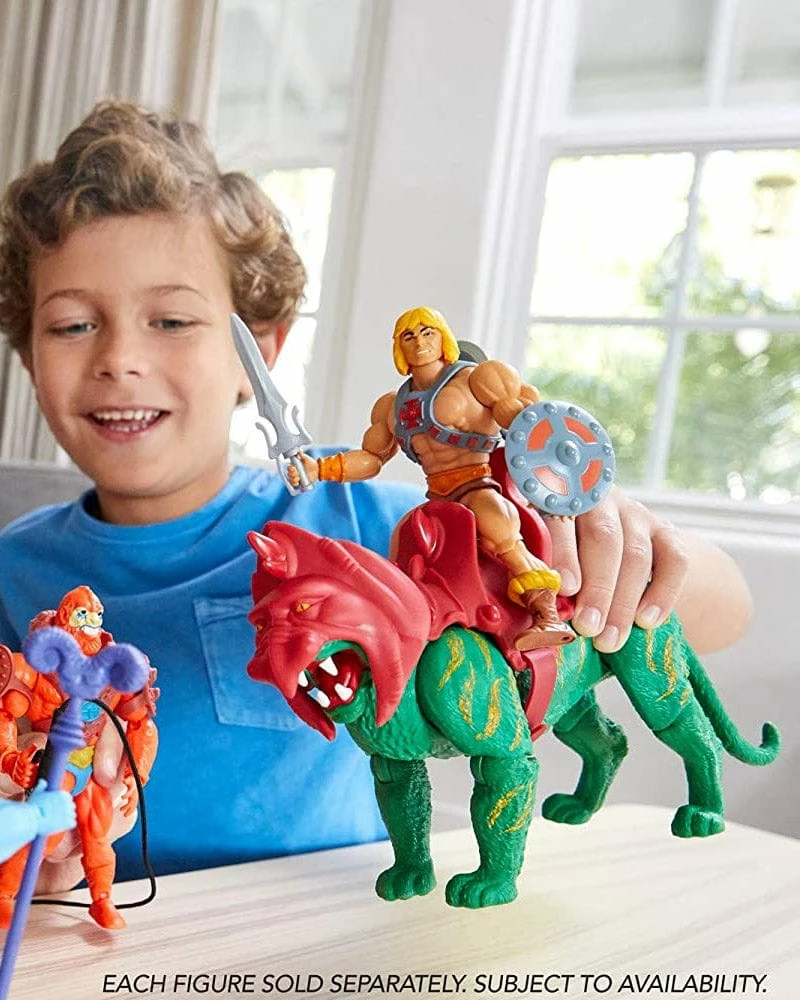 Outlet ✨ Masters Of The Universe Origins Battle Cat Action Figure ✨ 3 Masters Of The Universe Origins Battle Cat Action Figure