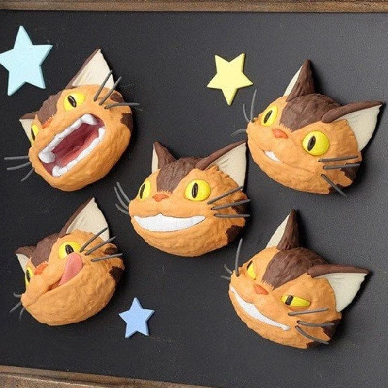 Brand new ✔️ Official Studio Ghibli My Neighbor Totoro 6cm (2.3") Mystery Box Magnets Catbus Anime 😀 1 Official Studio Ghibli My Neighbor Totoro 6cm (2.3") Mystery Box Magnets Catbus Anime