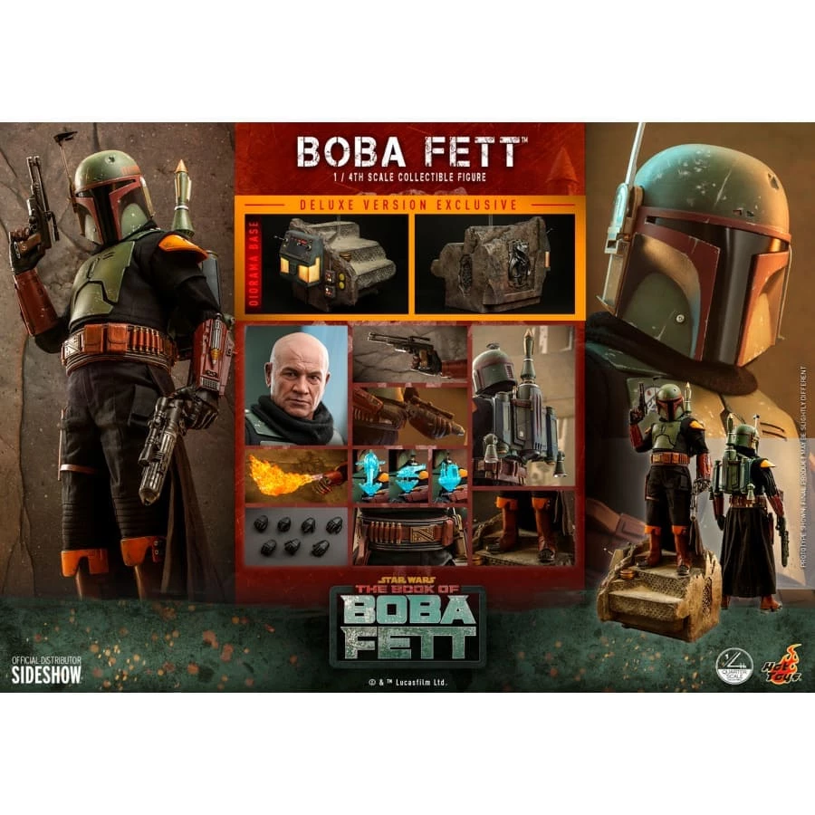 Top 10 π Offiical Hot Toys Star Wars The Book Of Boba Fett 1:4 Scale Figure (Deluxe Version) β 18 Offiical Hot Toys Star Wars The Book Of Boba Fett 1:4 Scale Figure (Deluxe Version)