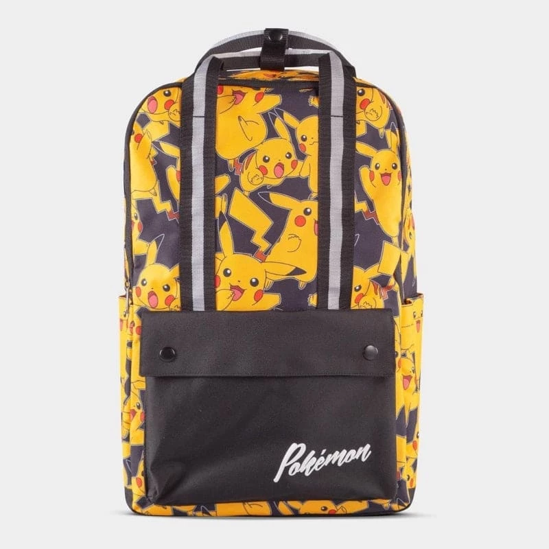 Hot Sale π Official Pokemon Pikachu AOP π Backpack β¨ 1 Official Pokemon Pikachu AOP Backpack