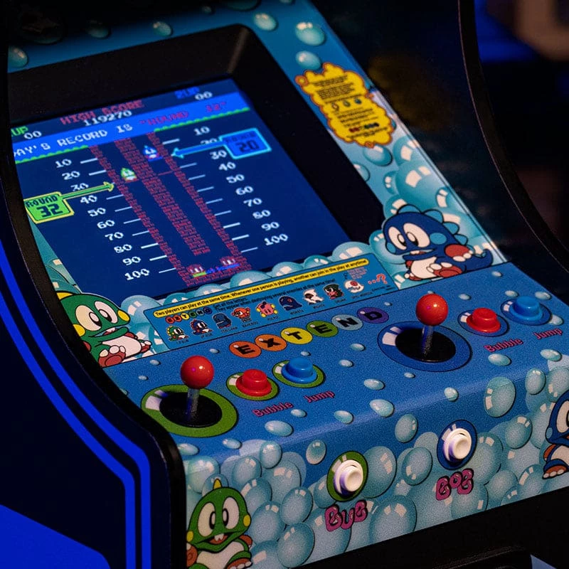 Cheapest π Quarter Arcades Official Bubble Bobble Quarter Size Arcade Cabinet π₯° 4 Quarter Arcades Official Bubble Bobble Quarter Size Arcade Cabinet