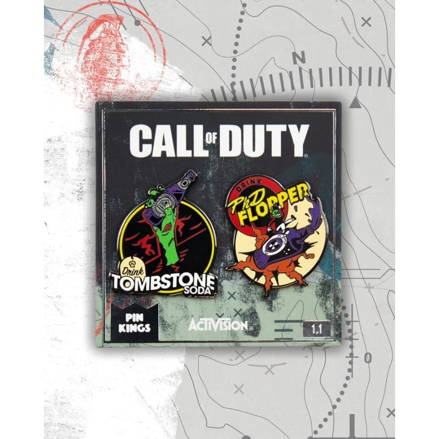 New ✨ Pin Kings Call Of Duty Enamel Pin Badge Set 1.1 🥰 1 Pin Kings Call Of Duty Enamel Pin Badge Set 1.1