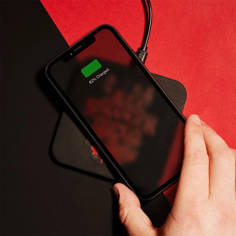 New ⌛ Official Stranger Things Logo Wireless Charging Mat Phone Accessories ⭐ 2 Official Stranger Things Logo Wireless Charging Mat Phone Accessories