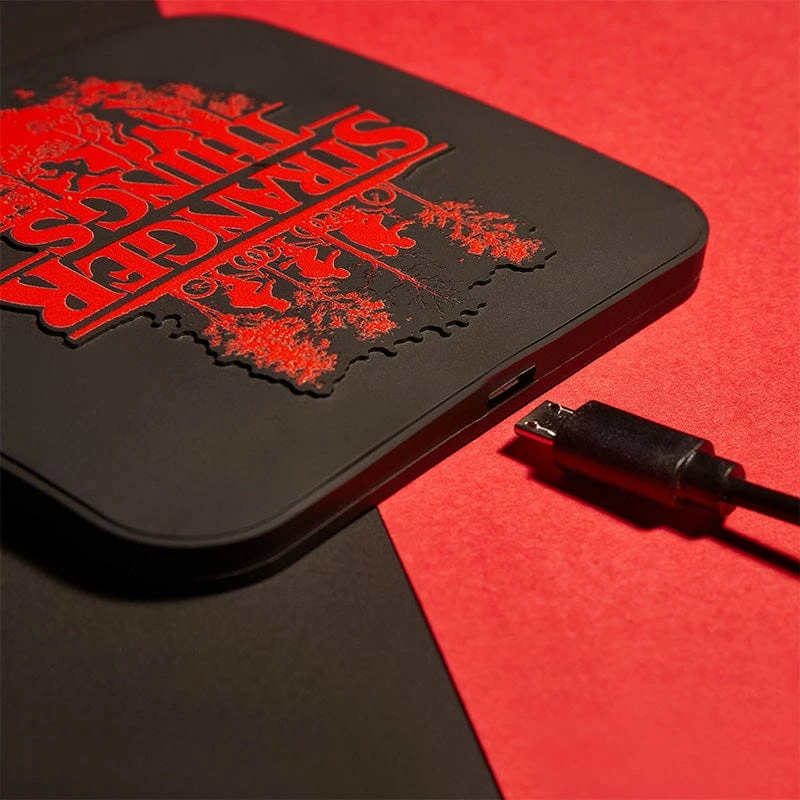 New ⌛ Official Stranger Things Logo Wireless Charging Mat Phone Accessories ⭐ 4 Official Stranger Things Logo Wireless Charging Mat Phone Accessories