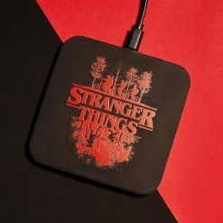 New ⌛ Official Stranger Things Logo Wireless Charging Mat Phone Accessories ⭐ 12 Official Stranger Things Logo Wireless Charging Mat Phone Accessories