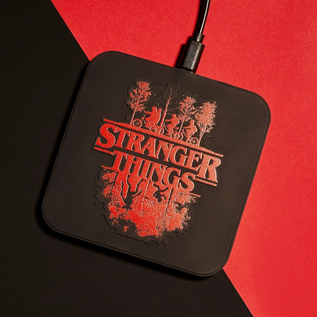 New ⌛ Official Stranger Things Logo Wireless Charging Mat Phone Accessories ⭐ 6 Official Stranger Things Logo Wireless Charging Mat Phone Accessories
