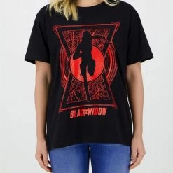 Official Marvel Black Widow World Saviour Women's T-Shirts