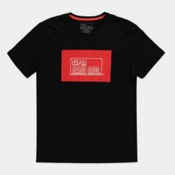 Apparel Official Nintendo 8Bit Super Mario Bros. Level Unisex T-Shirts