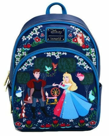 Best deal 👍 Bags Loungefly Sleeping Beauty Double Zip Backpack ❤️ 1 Bags Loungefly Sleeping Beauty Double Zip Backpack