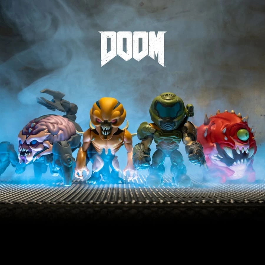 Outlet 🌟 Official DOOM® Arachnotron Collectible Figurine 👏 6 Official DOOM® Arachnotron Collectible Figurine