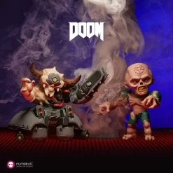 Buy 🥰 Official DOOM® Doom Hunter Collectible Figurine 💯 13 Official DOOM® Doom Hunter Collectible Figurine