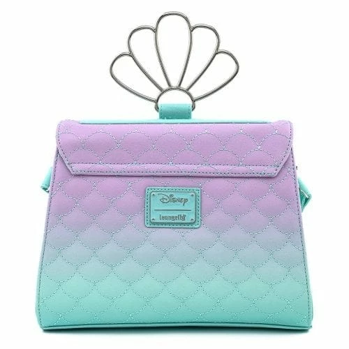 Best deal β€οΈ Disney Loungefly The Little Mermaid Ombre Scales Shell Handle Crossbody Bag Bags π 2 Disney Loungefly The Little Mermaid Ombre Scales Shell Handle Crossbody Bag Bags