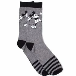 Disney Official Classic Mickey Mouse Wide Arms Socks Apparel