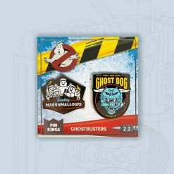 Ghostbusters Afterlife Pin Kings Ghostbusters Enamel Pin Badge Set 2.2 – Quality Marshmallows & Ghost Dog Accessories