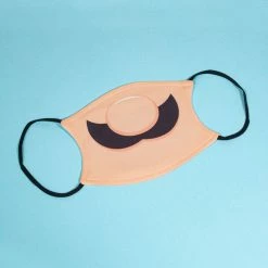 Official Numskull Moustache 1 Face Mask