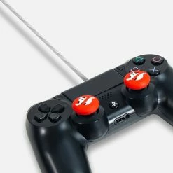 Gaming Accessories Official Ghostbusters LED Micro USB Cable & Thumb Grips (PS4 And Xbox One)