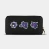 Official Pokemon Ghost Zip Around Wallet Purses & Wallets