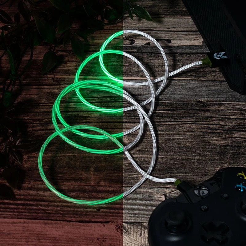 Brand new π Official Halo LED Micro USB Cable (PS4 And Xbox One) Gaming Accessories βοΈ 2 Official Halo LED Micro USB Cable (PS4 And Xbox One) Gaming Accessories