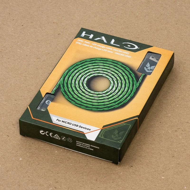 Brand new π Official Halo LED Micro USB Cable (PS4 And Xbox One) Gaming Accessories βοΈ 4 Official Halo LED Micro USB Cable (PS4 And Xbox One) Gaming Accessories