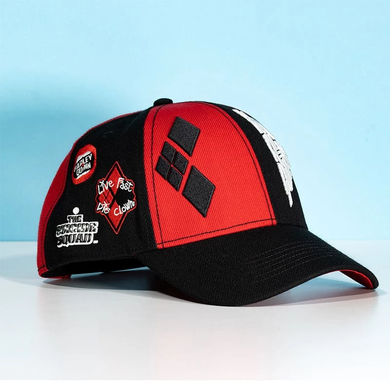 Best Pirce ❤️ DC Comics Official The Suicide Squad Harley Quinn Snapback ✨ 1 DC Comics Official The Suicide Squad Harley Quinn Snapback