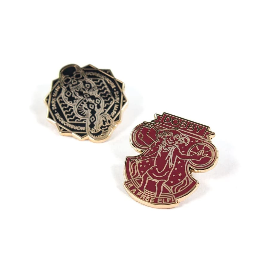 Top 10 π Accessories Pin Kings Harry Potter Enamel Pin Badge Set 1.3 - Dark Mark & Dobby π 4 Accessories Pin Kings Harry Potter Enamel Pin Badge Set 1.3 - Dark Mark & Dobby