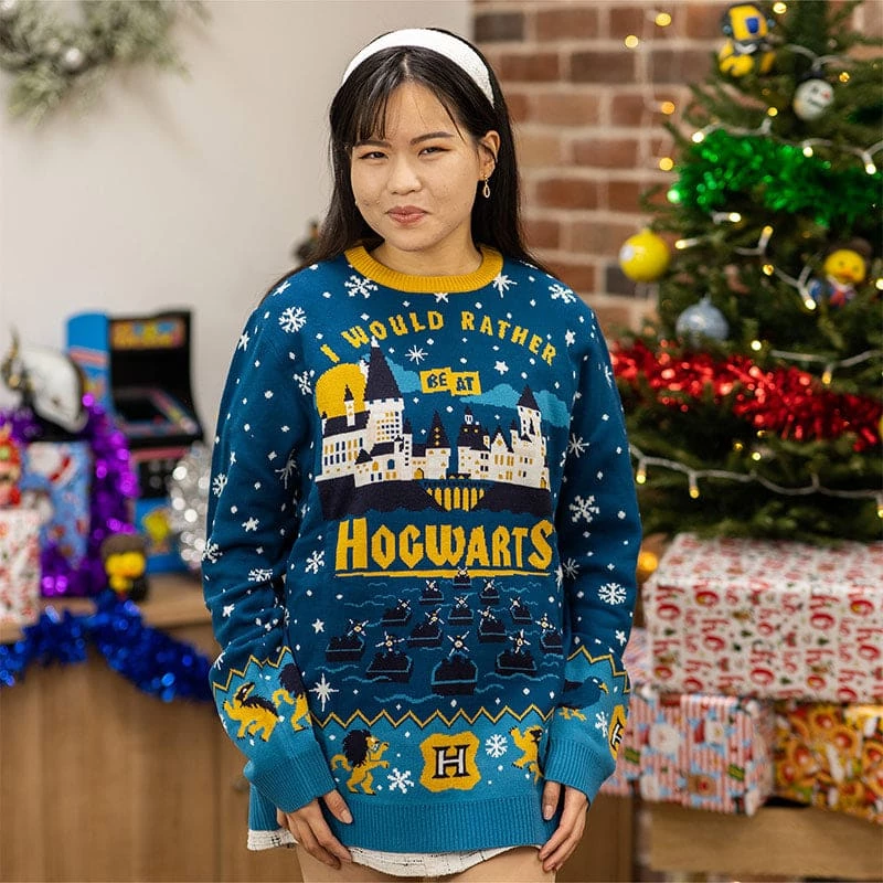 New β€οΈ Official Harry Potter π Christmas Jumper / Ugly Sweater π€© 4 Official Harry Potter Christmas Jumper / Ugly Sweater