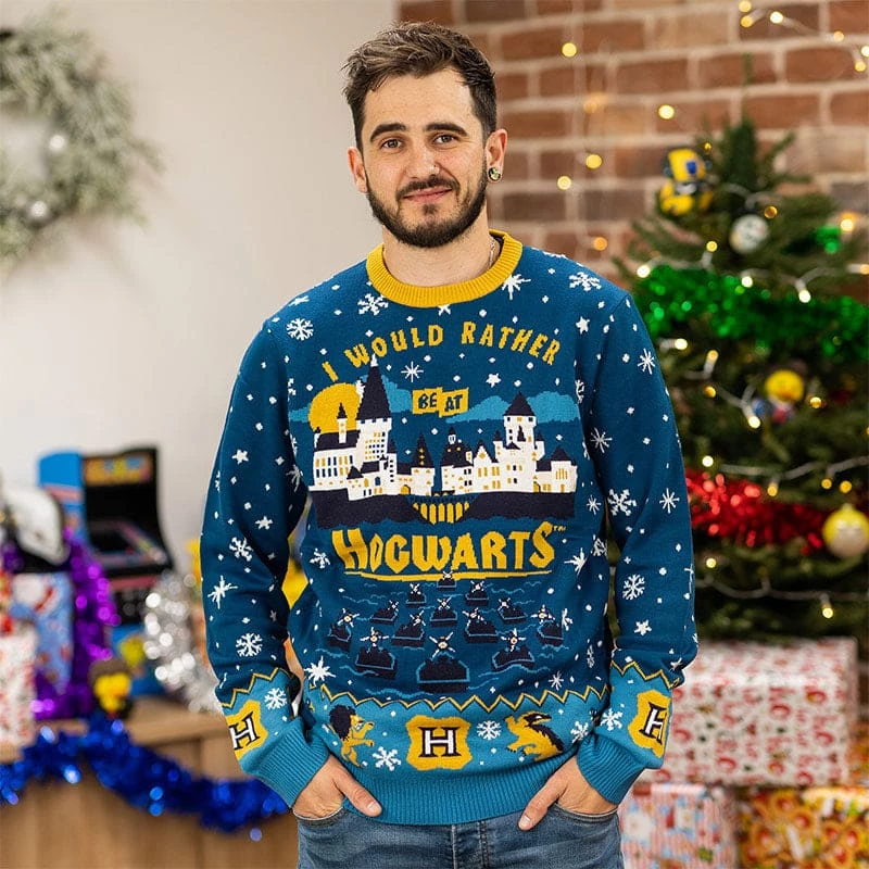 New β€οΈ Official Harry Potter π Christmas Jumper / Ugly Sweater π€© 3 Official Harry Potter Christmas Jumper / Ugly Sweater