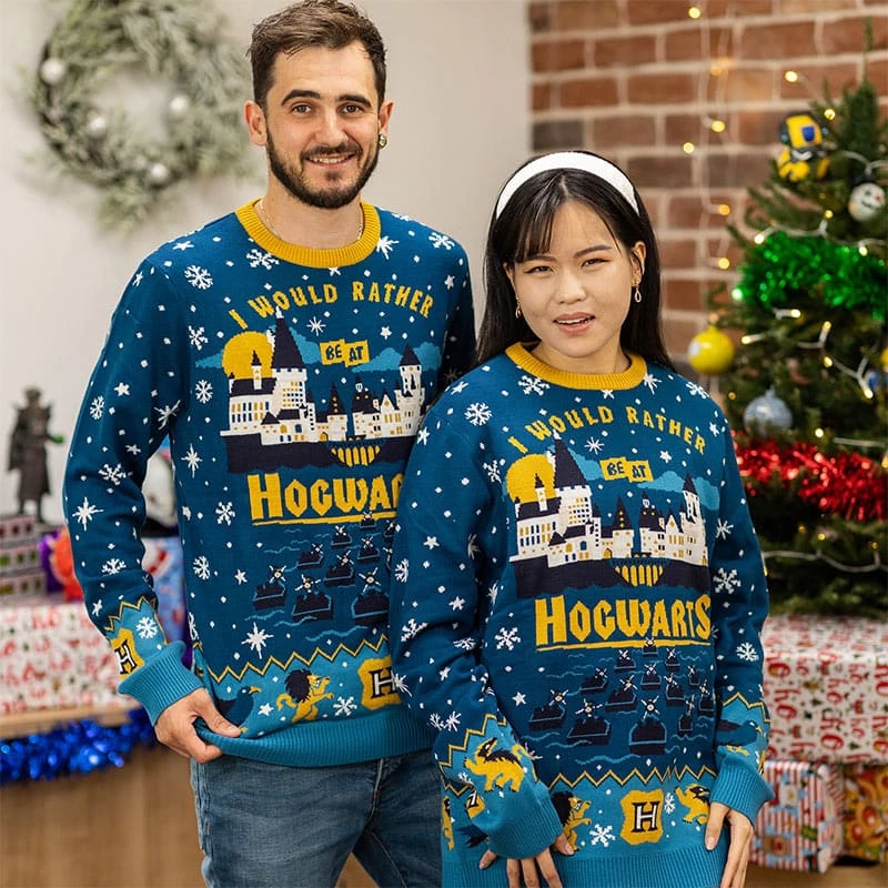 New β€οΈ Official Harry Potter π Christmas Jumper / Ugly Sweater π€© 2 Official Harry Potter Christmas Jumper / Ugly Sweater