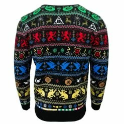 Harry Potter Christmas Jumper Official Harry Potter Houses Christmas Jumper / Ugly Sweater