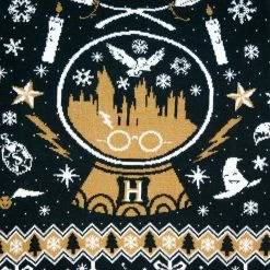 Hot Sale ✔️ Harry Potter 🔥 Christmas Jumper Official Harry Potter ‘Snow Globe Christmas’ Christmas Jumper / Ugly Sweater ❤️ 11 Harry Potter Christmas Jumper Official Harry Potter ‘Snow Globe Christmas’ Christmas Jumper / Ugly Sweater