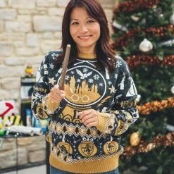 Hot Sale ✔️ Harry Potter 🔥 Christmas Jumper Official Harry Potter ‘Snow Globe Christmas’ Christmas Jumper / Ugly Sweater ❤️ 9 Harry Potter Christmas Jumper Official Harry Potter ‘Snow Globe Christmas’ Christmas Jumper / Ugly Sweater