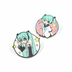 Accessories Pin Kings Hatsune Miku Enamel Pin Badge Set 1.3