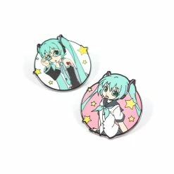 Accessories Pin Kings Hatsune Miku Enamel Pin Badge Set 1.3