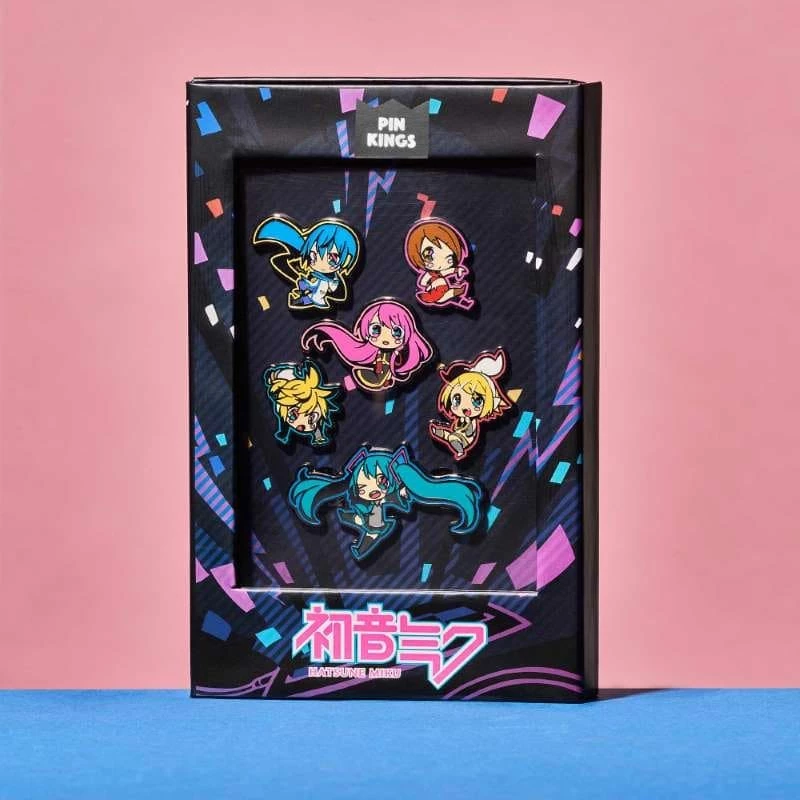 Wholesale π Pin Kings Hatsune Miku Enamel Pin Badge Set 1.4 β Piapro Characters Accessories β 1 Pin Kings Hatsune Miku Enamel Pin Badge Set 1.4 β Piapro Characters Accessories