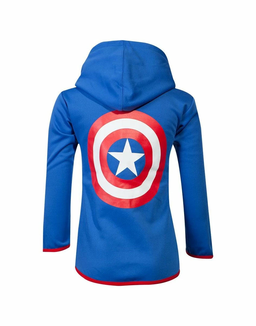 Best Pirce ❤️ Official Marvel Captain America Kids Tech Hoodies ✔️ 2 Official Marvel Captain America Kids Tech Hoodies