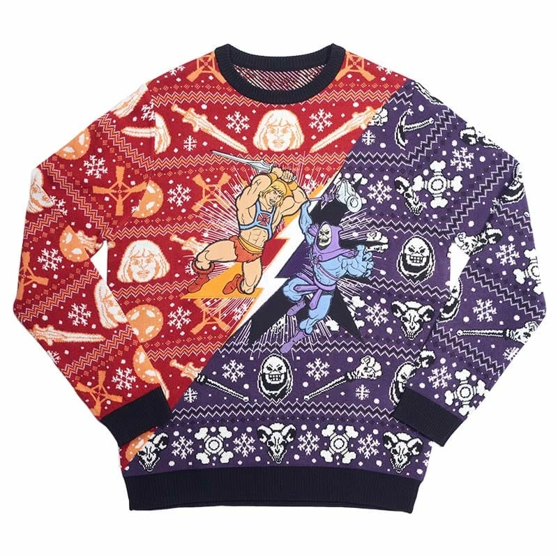Best deal β Masters Of The Universe Official He-Man Vs. Skeletor 𧨠Christmas Jumper / Ugly Sweater π 1 Masters Of The Universe Official He-Man Vs. Skeletor Christmas Jumper / Ugly Sweater