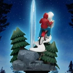Official E.T. The Extra-Terrestrial D-Stage PVC Diorama Iconic Movie Scene 15 Cm