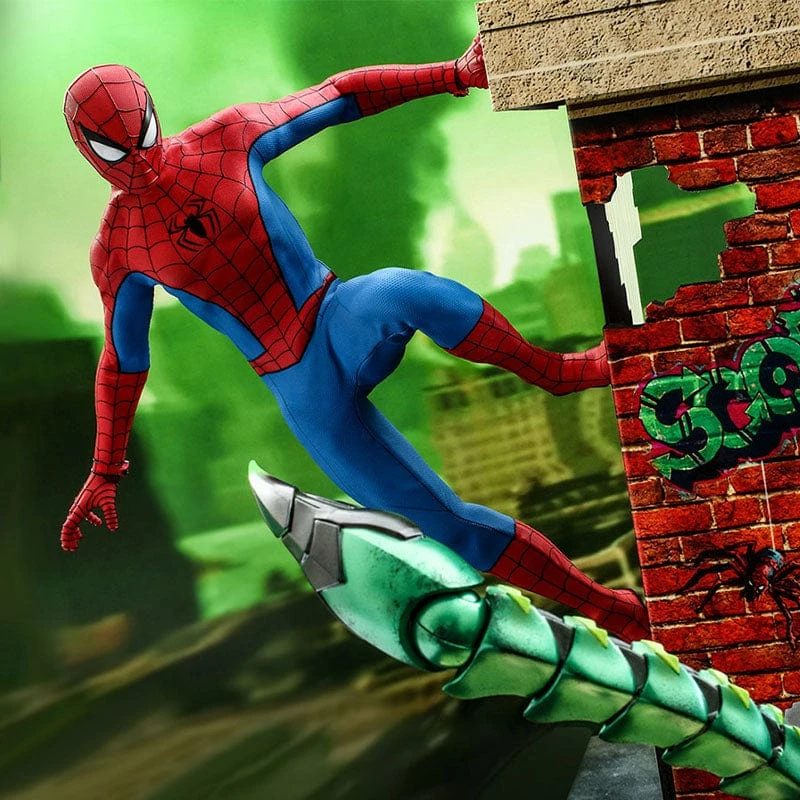 Discount β Official Hot Toys Marvel Spider-Man Classic Suit 1:6 Scale Figure Avengers π 1 Official Hot Toys Marvel Spider-Man Classic Suit 1:6 Scale Figure Avengers