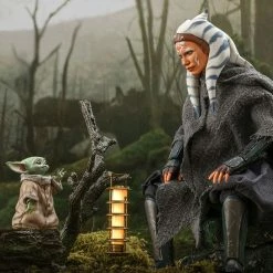 Official Hot Toys Star Wars The Mandalorian Ahsoka Tano And Grogu 1:6 Scale Figure