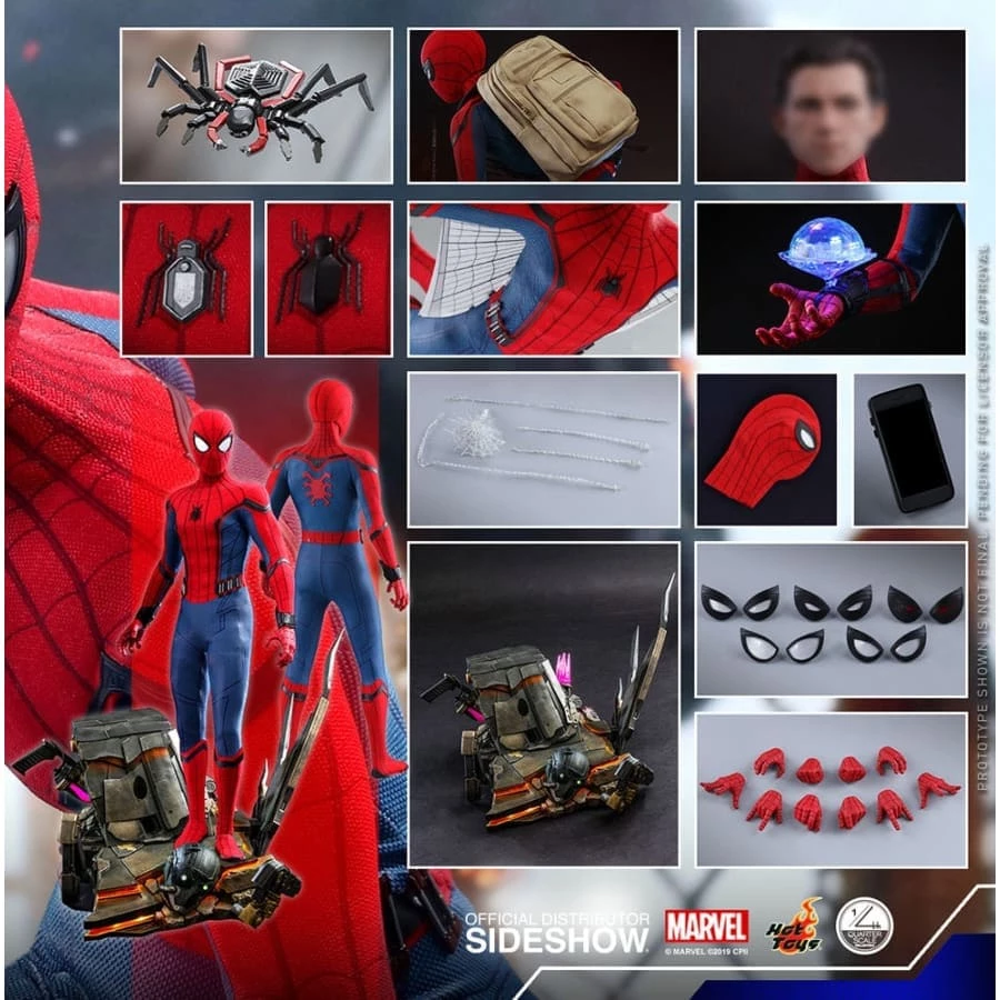 Wholesale π₯° Avengers Official Hot Toys Marvel Spider-Man Homecoming 1:4 Scale Figure β 14 Avengers Official Hot Toys Marvel Spider-Man Homecoming 1:4 Scale Figure