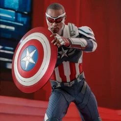 Avengers Official Hot Toys The Falcon And The Winter Soldier Captain America 1:6 Scale Figure