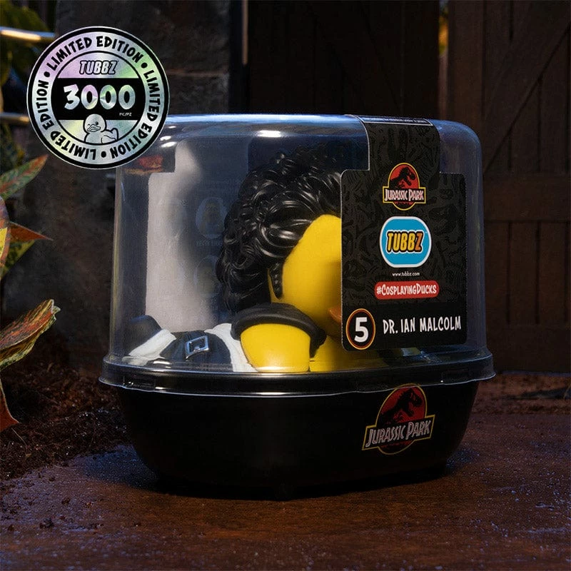 New β€οΈ Jurassic Park Dr. Ian Malcolm TUBBZ Cosplaying Duck Collectible π 3 Jurassic Park Dr. Ian Malcolm TUBBZ Cosplaying Duck Collectible