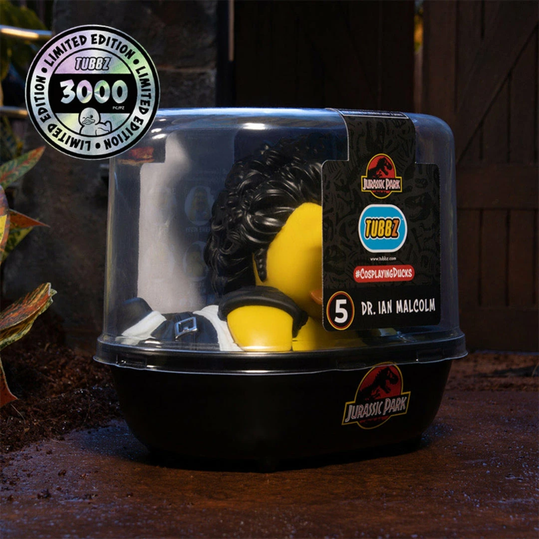 New β€οΈ Jurassic Park Dr. Ian Malcolm TUBBZ Cosplaying Duck Collectible π 6 Jurassic Park Dr. Ian Malcolm TUBBZ Cosplaying Duck Collectible
