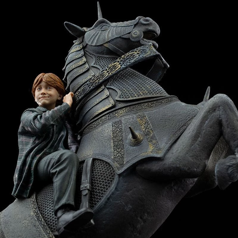 Flash Sale π Official Iron Studios Harry Potter Deluxe 1:10 Scale Ron Weasley At The Wizard Chess Statue π 5 Official Iron Studios Harry Potter Deluxe 1:10 Scale Ron Weasley At The Wizard Chess Statue